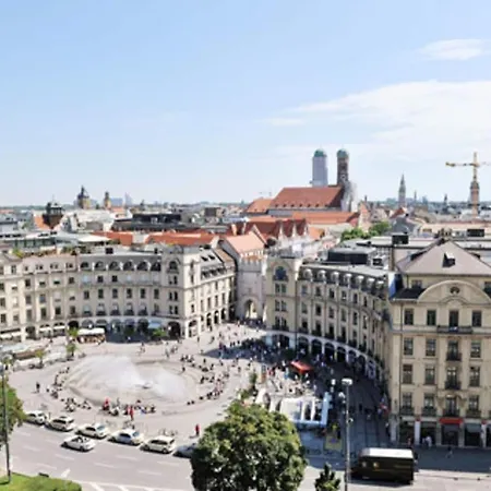 Place Direkt Am Karlsplatz - Stachus 70 Qm Mit 2 Schlafzimmer Mila Lägenhet