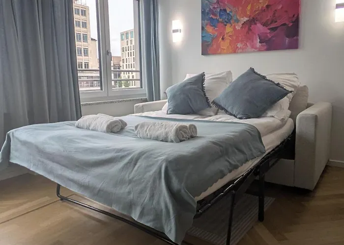 Place Direkt Am Karlsplatz - Stachus 70 Qm Mit 2 Schlafzimmer Mila Apartamento