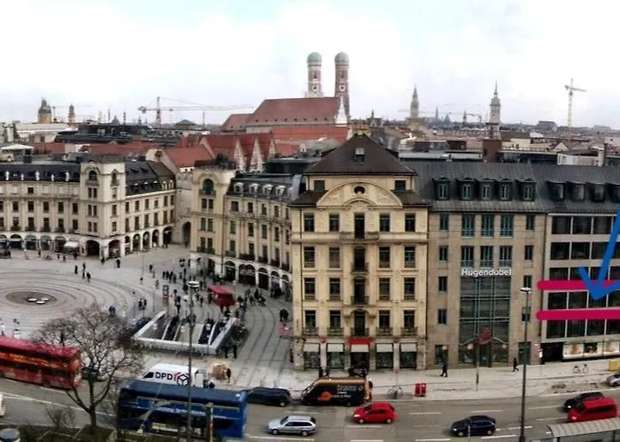 Apartment Place Direkt Am Karlsplatz - Stachus 70 Qm Mit 2 Schlafzimmer Mila *